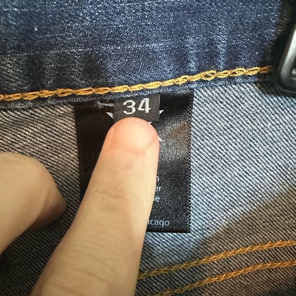 DEARBORN DENIM blue USA-made jeans 32 - Picture 7 of 9